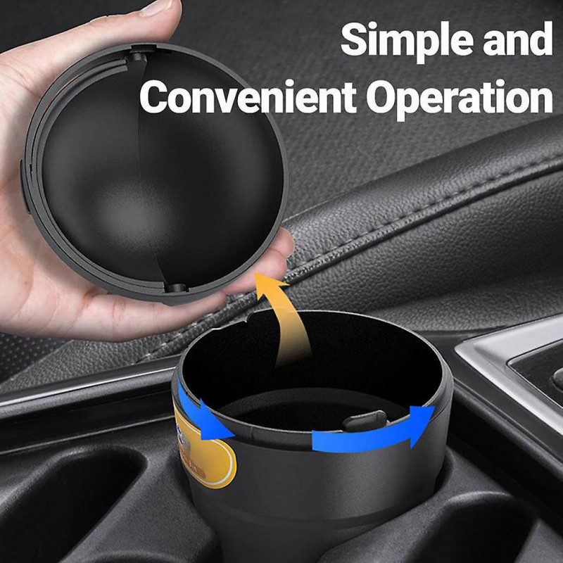 Car Made Easy - And Clean New Trash Can Car Garbage Easy Clean Material Black Car Can - Perfect Keeping Car Can