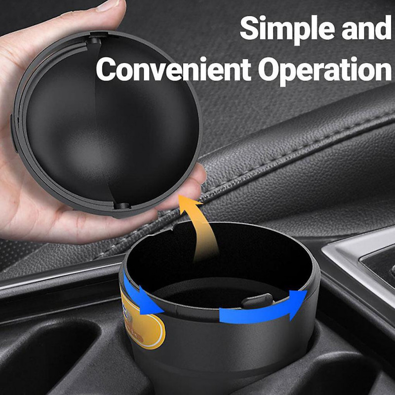 Car Made Easy - And Clean New Trash Can Car Garbage Easy Clean Material Black Car Can - Perfect Keeping Car Can