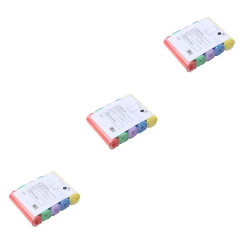 1/3/5 5Roll Mix Color Waste Bags Convenient And Eco-friendly Solution