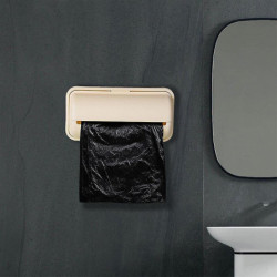 3Pcs Trash Bags Holder Adhesive Wall Mounted Garbage Bag Dispenser for Home Bathroom Kitchen Organization 3Pcs Trash Bags Holder Adhesive Wall Mounted Garbage Bag Dispenser for Home Bathroom Kitchen Organization