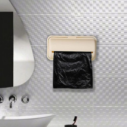 3Pcs Trash Bags Holder Adhesive Wall Mounted Garbage Bag Dispenser for Home Bathroom Kitchen Organization 3Pcs Trash Bags Holder Adhesive Wall Mounted Garbage Bag Dispenser for Home Bathroom Kitchen Organization