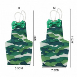 Parrot Diaper with Fastener Tape Breathable Washable