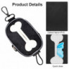 Dog Poop Bag Holder Wear Resistant Elastic Cord Soft With Leash Clip Lightweight