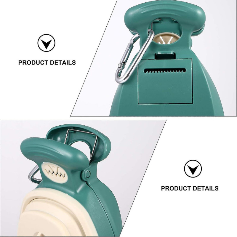 Portable Dog Poop Scooper with Gabage Bag Dispenser Cover Dog Waste Pick Up Heavy Dut Gift for men/women