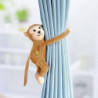 2 Packs Cartoon Monkey Tortoise Curtain Tiebacks Hook And Loop Window Decorative Curtain Rope Holdback Holder Cute [...]