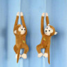 2 Packs Cartoon Monkey Tortoise Curtain Tiebacks Hook And Loop Window Decorative Curtain Rope Holdback Holder Cute [...]