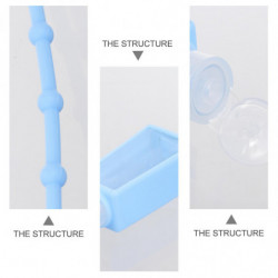 1 Set Hand Sanitizer Holder with Bottle Funnel Liquid Soap Container Cover 1 Set Hand Sanitizer Holder with Bottle Funnel Liquid Soap Container Cover