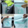 15pcs Self-adhesive Garbage Bag Practical Plastic Litter Bag Car Litter Pouch