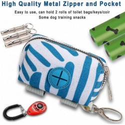 Dog Poop Bag Holder, Pet Garbage Bag Dispenser Holder Leash Attachment, 600d Dog Poop Bag Holder, Pet Garbage Bag Dispenser Holder Leash Attachment, 600d