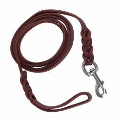 1.6m Cowhide and Leather Pet Dog Lead Leash for Walking, Running, and Training 1.6m Cowhide and Leather Pet Dog Lead Leash for Walking, Running, and Training