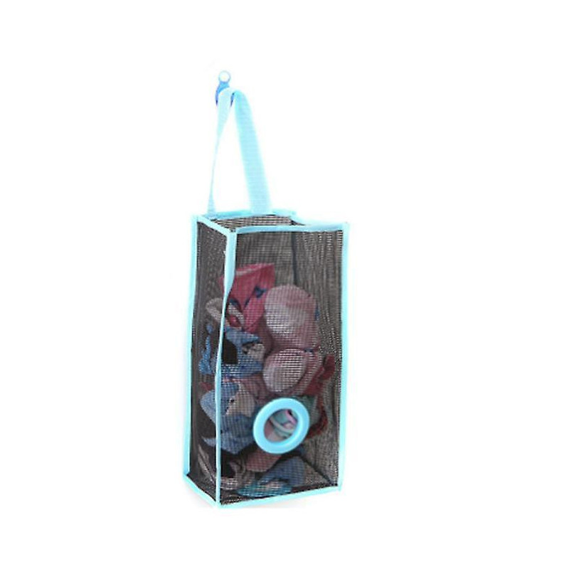 Plastic Bag Holder, Grocery Bag Holder Trash Bags Holder Organizer Mesh Hanging Storage