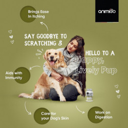 Allergy Aid For Dogs -120 Comprimés contre les allergies aux chiens - Soulage les démangeaisons et la peau [...]