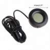 Digital Lcd Monitor Round Humidity Temperature Gauge For Reptile Incubator