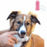 Dog Finger Toothbrush Soft Dental Hygiene For Pet Health Supplies Pink