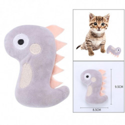Cat Kitten Toothbrush Catnip Molar Stick Teeth Cleaner Toy Dinosaur