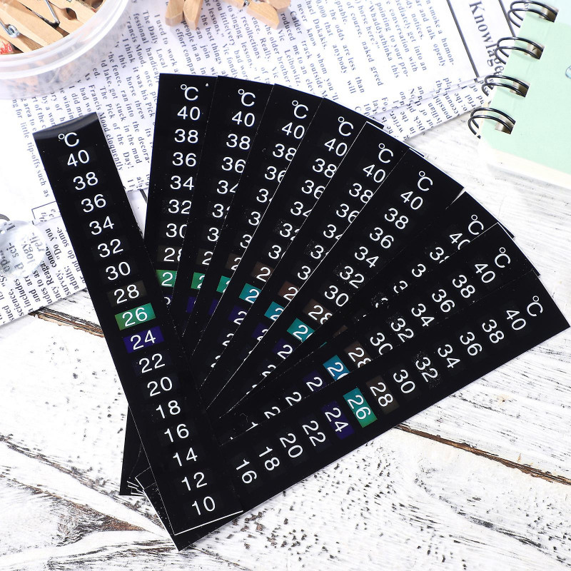 Digital Temperature Gauge Reptile Pet Temperature Meter Strips Stick Stick Aquarium Digital Strip