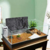 2pcs PU Background Board Decorative Backdrop for Reptile Tank Fish Tank Terrarium