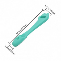 5pcs Dental Care Flexible Pet Supplies Dog Finger Toothbrush Long Handle Puppies