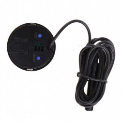 Digital Lcd Monitor Round Humidity Temperature Gauge For Reptile Incubator