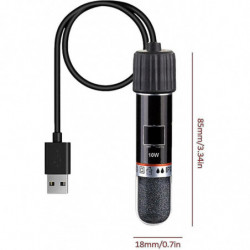 Mini Aquarium Heater | Thermostat 10w Usb Rechargeable Rod For Heating | Space Saving Heating Tool For Aquarium [...]