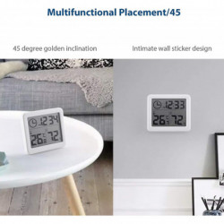 Electronic Digital Thermometer And Hygrometer With Large Lcd Screen