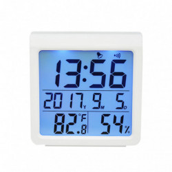 Digital Household Backlight Hygrometer Electronic Hygrometer Temperature Gauge Standing Alarm Clock without [...]