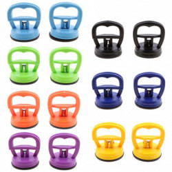 2x 2 Pcs Lcd Screen Opening Heavy Duty Remover Sucker Pull Suction Cup For Imac Ipad , Tab Black