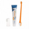 3 Pcs Pet Toothpaste Toothbrush Set Teeth Hygiene Care Kit For Cat Dog Puppy Cleaning Supplies