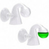 2 Pack Co2 Drop Checker Aquarium Co2 Testeur Moniteur Co2 Verre Goutte Checker Aquarium Co2 Détecteur Pour [...]