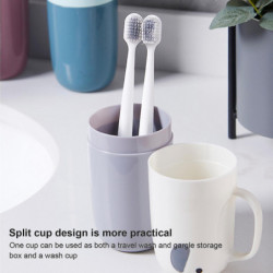 Bathroom Toothpaste Cover Anti-drop And Anti-crush Set For Store Toothpaste Toothbrush