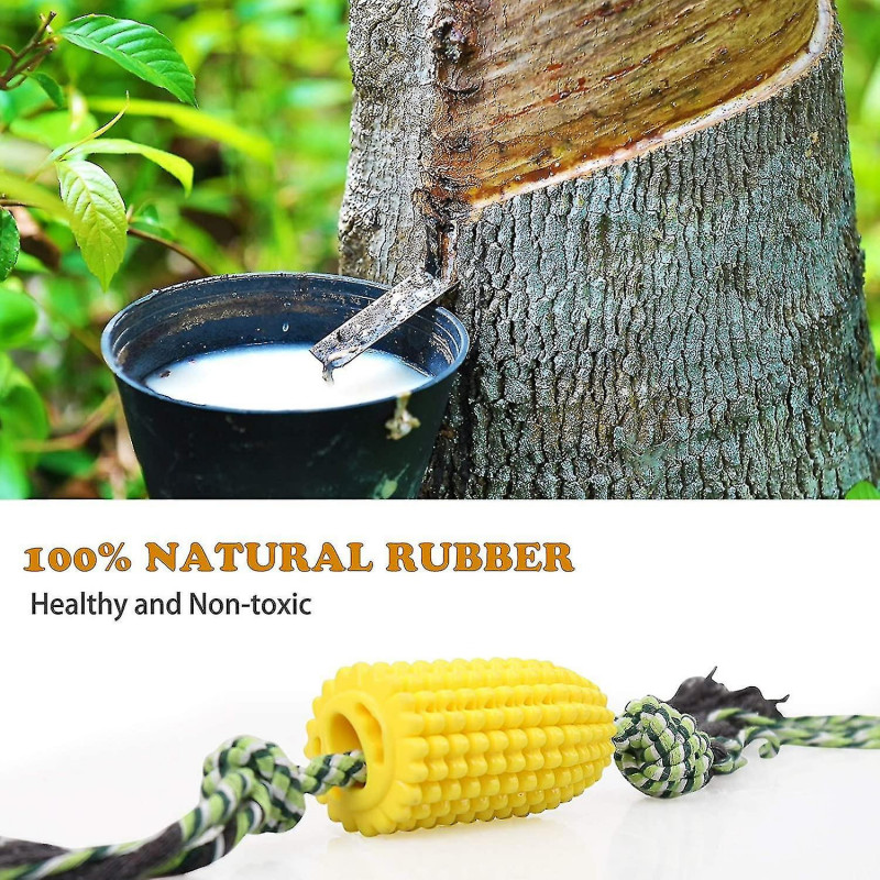 Jouet à mâcher pour chien, brosse à dents pour chien nettoyage des dents jouet à mâcher avec corde pour grands [...]