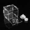 Fish Breeding Box Aquarium Small Incubator With Suction Cup For Newborn Shrimp