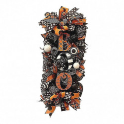 Environmentally Protection Wide Application Long Lasting Halloween Wreath for Outdoor