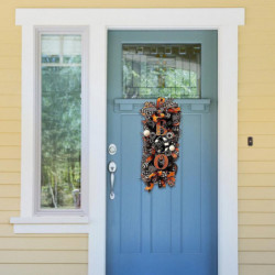 Environmentally Protection Wide Application Long Lasting Halloween Wreath for Outdoor