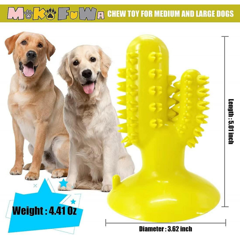 Dog Chew Toys For Intense Chewing Pet Toothbrush Stick For Teeth Oral Cleaning Cactus Shape Teeth Cleaning Toy For [...]
