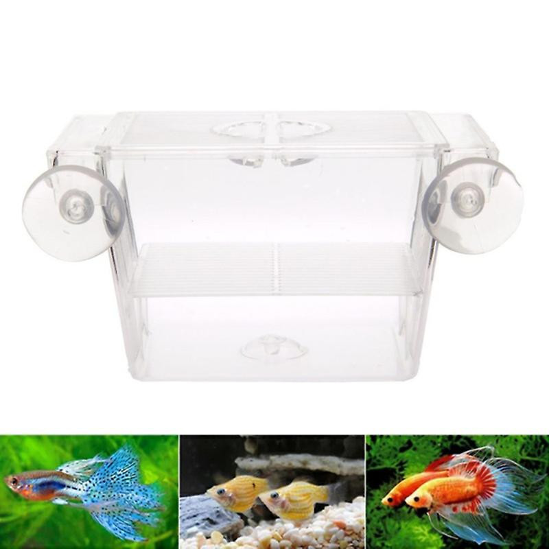 Aquarium Fish Breeding Breeder Box Baby Fish Farm Isolation Net Aquarium Incubator Box Aquarium Accessory