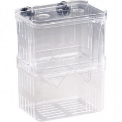 Aquarium Breeding Box, Aquarium Fish Breeding Box, Double Layer, Transparent, Incubators With Suction Cups, For [...]