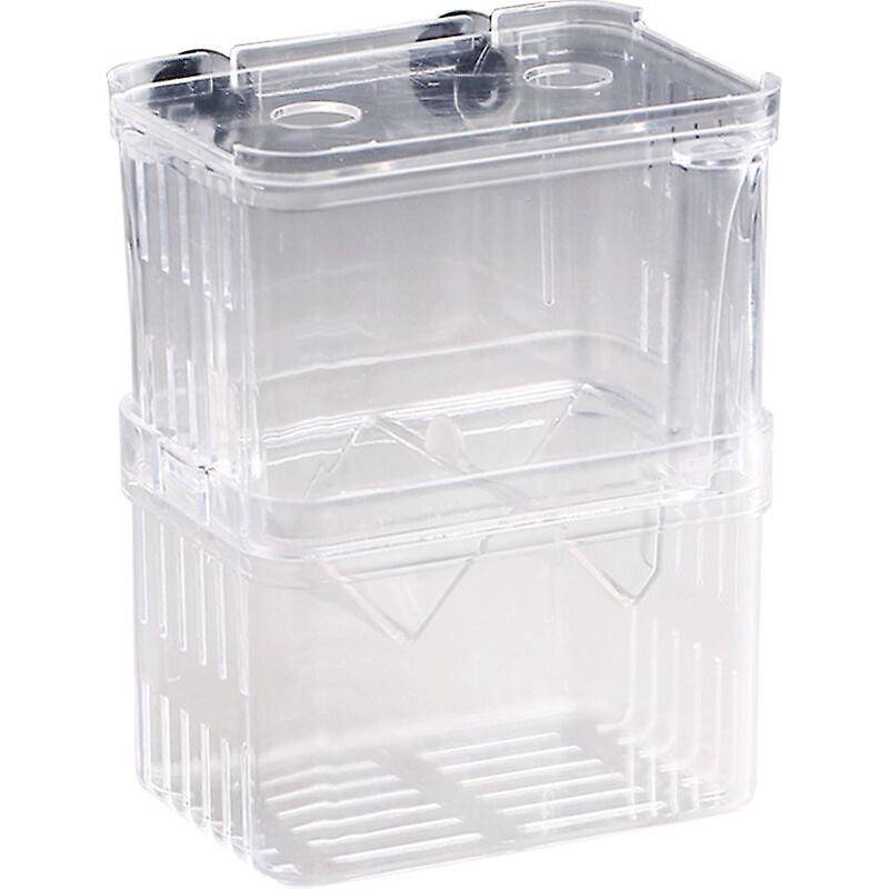 Aquarium Breeding Box, Aquarium Fish Breeding Box, Double Layer, Transparent, Incubators With Suction Cups, For [...]