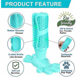Dog Chew Rubber Toys Dog Toothbrush Teeth Cleaning Toy Dog Pet Toothbrushes Brushing Stick/d/large
