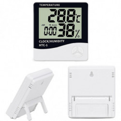 Thermomètre électronique de haute précision Affichage numérique Mini thermomètre de réveil de température-htc-1 Standard