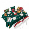 Holiday Tablecloth Used For Christmas Themed Parties Decorations