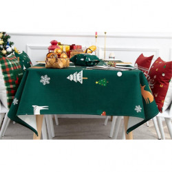 Holiday Tablecloth Used For Christmas Themed Parties Decorations Holiday Tablecloth Used For Christmas Themed Parties Decorations