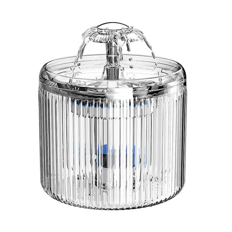 Two mode roman pet water dispenser quadruple filter layer