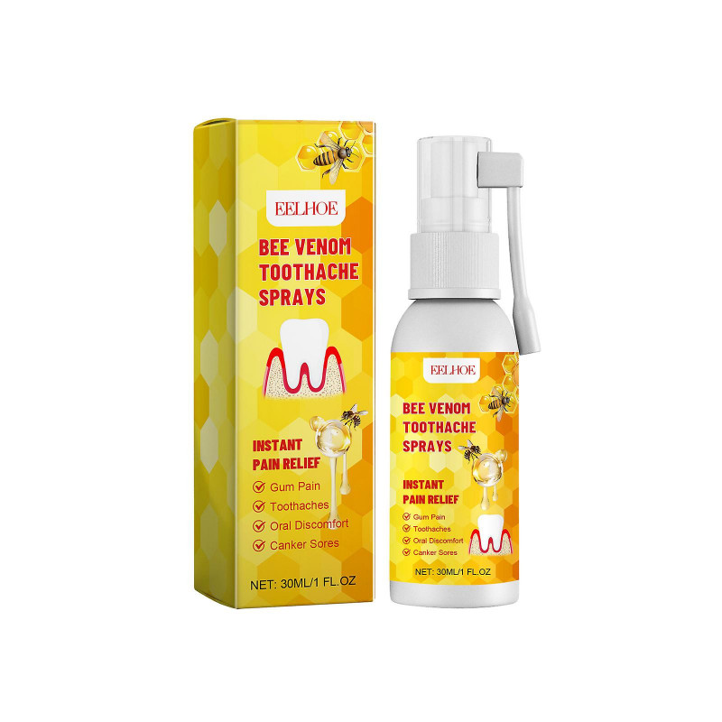 EELHOE Oral Care Spray protège les gencives et les dents et soulage les douleurs et l’inconfort dentaires