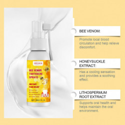 EELHOE Oral Care Spray protège les gencives et les dents et soulage les douleurs et l’inconfort dentaires