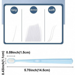 Cat Toothbrush With Mini Soft Head, Pet Teeth Deep Clean Dense Brush, Safe And Effective Oral Care, Small Dog [...]