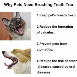 Cat Toothbrush With Mini Soft Head, Pet Teeth Deep Clean Dense Brush, Safe And Effective Oral Care, Small Dog [...]