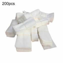 Jikaix 200pcs Nursery Bags Eco-friendly Biodegradable Non Woven Fabric Water Permeable Plant Grow Bags Garden Supply