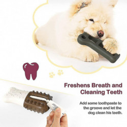 Dog Toothbrush For Heilwiy Small Medium Dogs, Can Be Filled With Water Summer Cool Down Gift