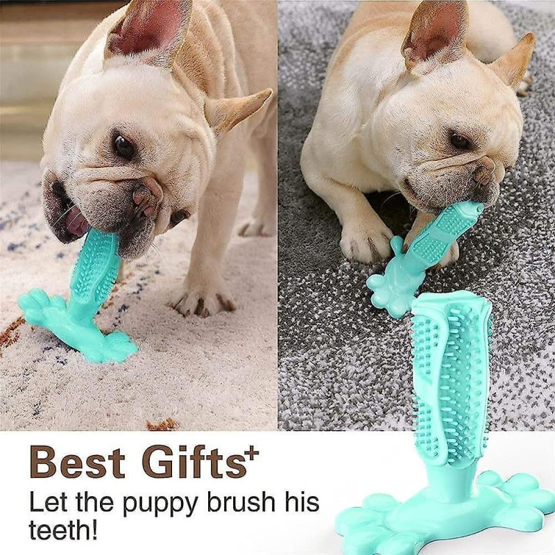 Dog Chew Rubber Toys Dog Toothbrush Teeth Cleaning Toy Dog Pet Toothbrushes Brushing Stick/d/large
